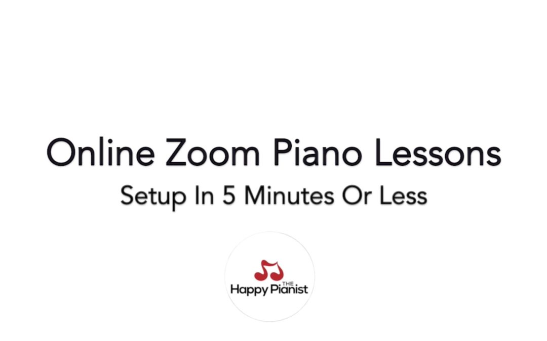 How To Setup Zoom Online Piano Lessons – Guide For Teachers and Students.